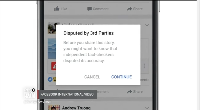 Facebook and others create ways to flag fake news