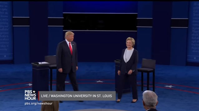 Trump responds to ‘locker room banter’ at second debate
