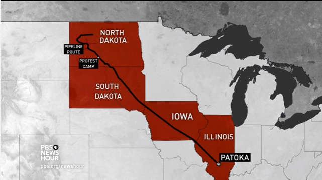 Native American tribes band together to block oil pipeline