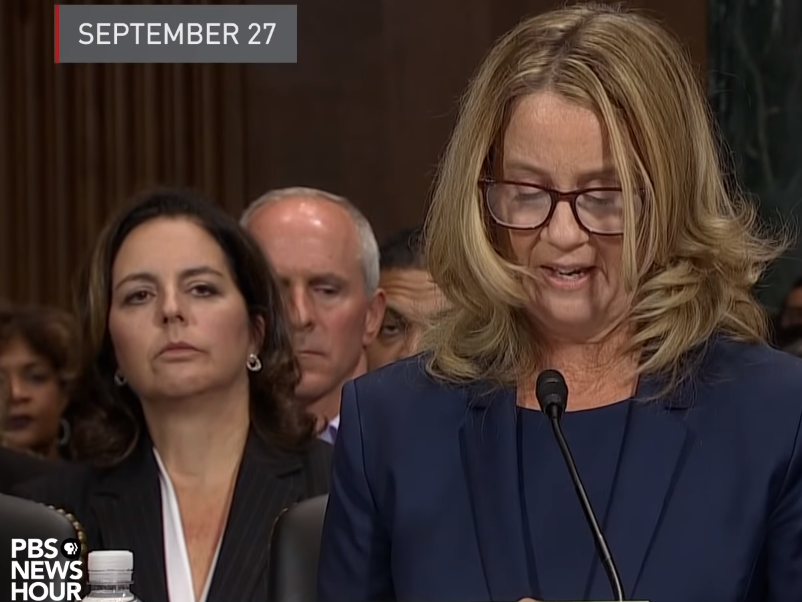 Teaching Moment: Dr. Christine Blasey Ford and Supreme Court nominee Brett Kavanaugh