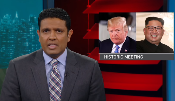 North Korea’s Kim Jong Un and Donald Trump meet face-to-face