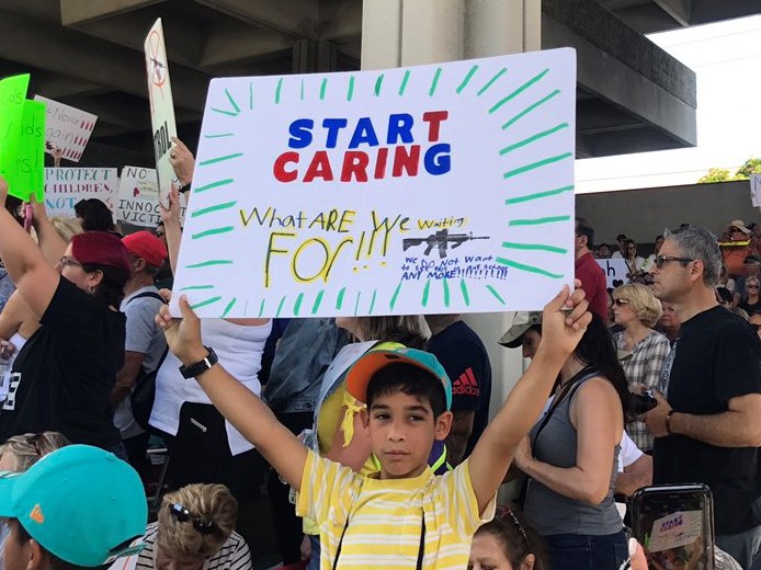 Children need to be valued more than guns