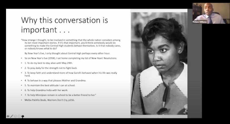 Dr. Yohuru Williams on Using History to Teach the Capitol Riots