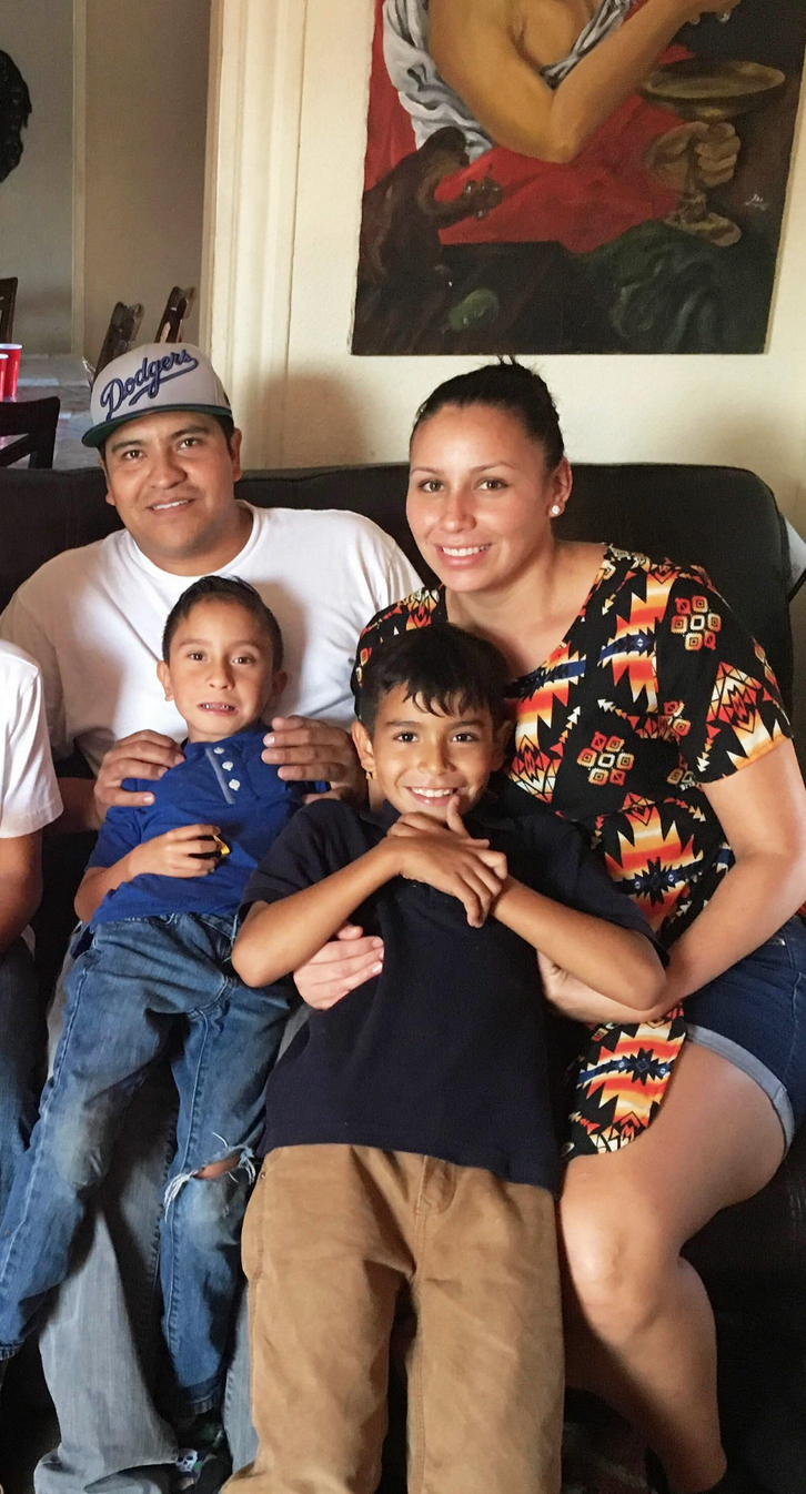 parents with two kids