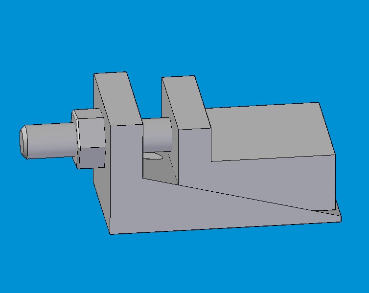 Machining Project Blueprints for Wedge Jack Parts