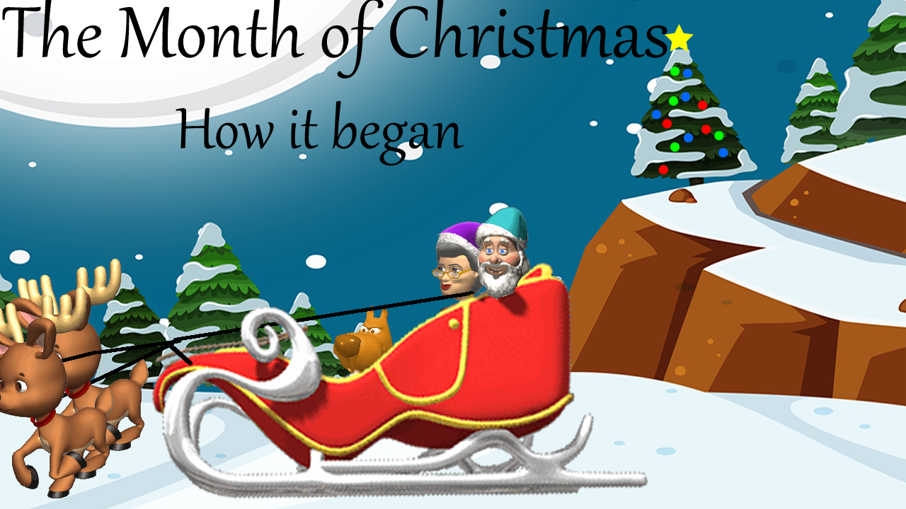 The month of Christmas- Beginnings