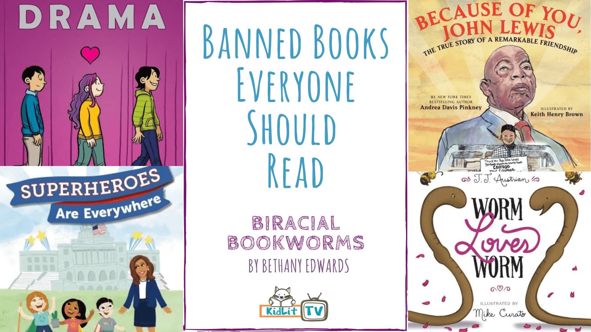 Banned Books Everyone Should Read Grades K-5