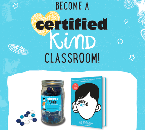 Wonder Certified Kind Classroom Challenge