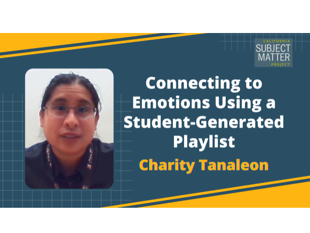 Connecting to Emotions Using a Student-Generated Playlist
