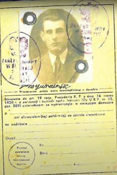 A Holocaust victim's passport