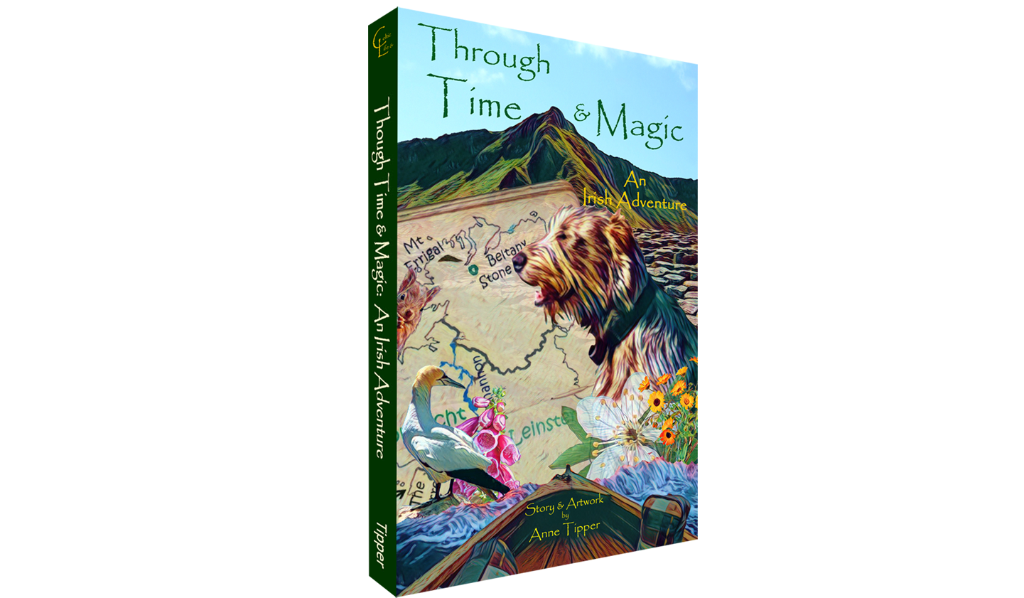 Irish Adventure Book w/ Activities:  Through Time & Magic