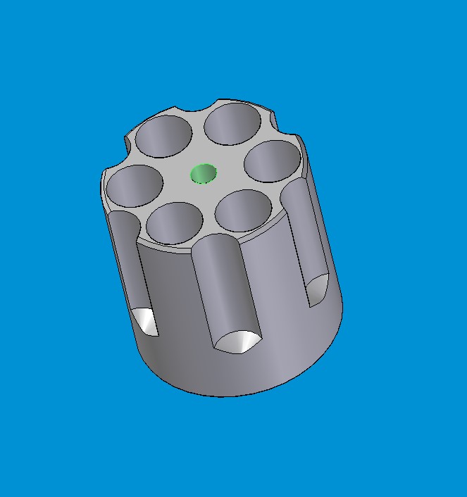 Machining Project Blueprint Pencil Holder