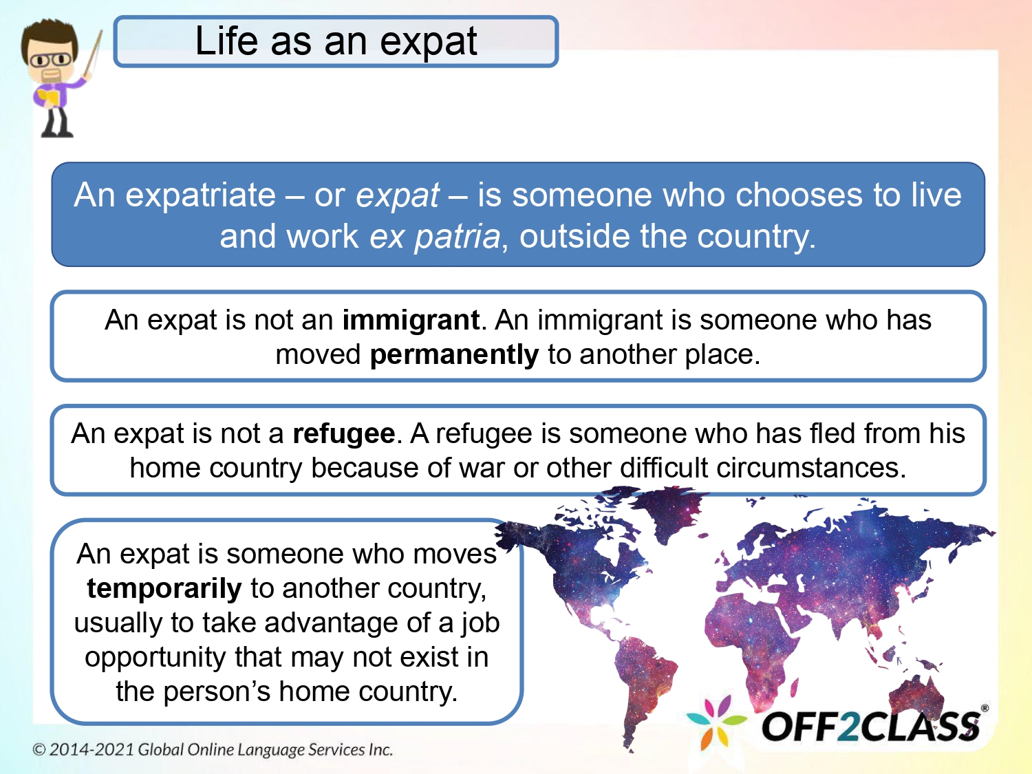 Working As An Expat: A Free Speaking ESL Lesson Plan