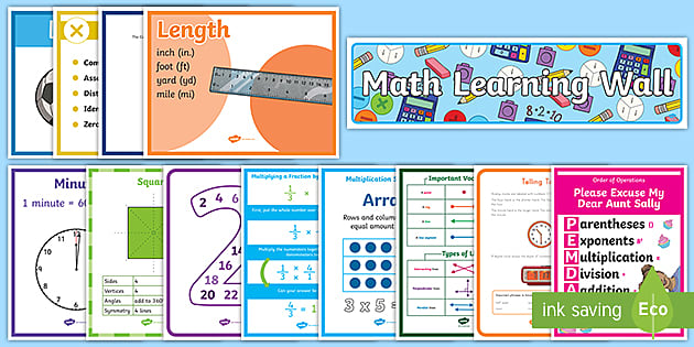 Math Visual Aids Pack