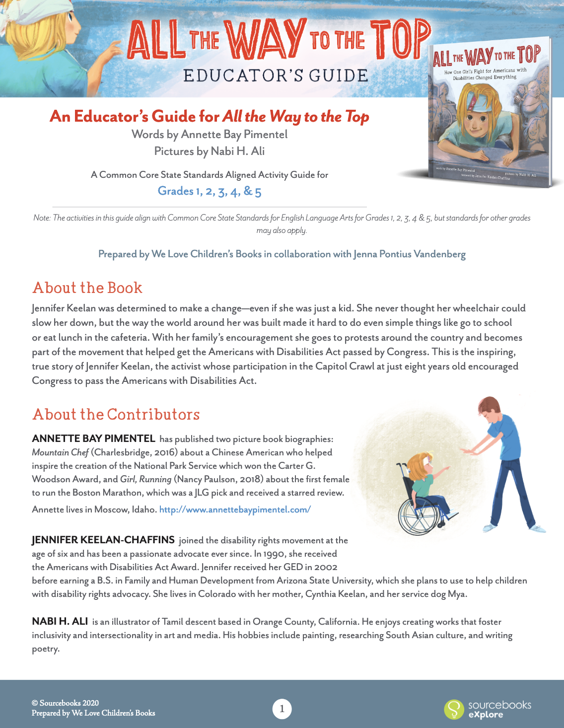 All the way to the top lesson cover