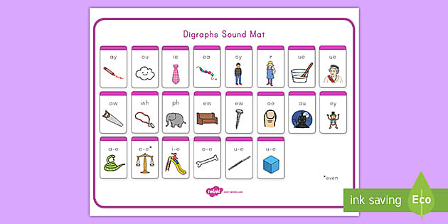 Digraphs Sound Mat