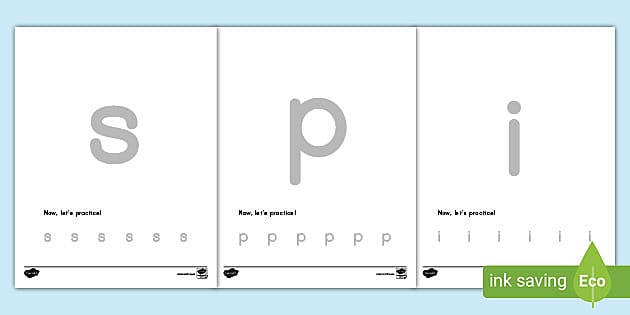 Letter Tracing Worksheets