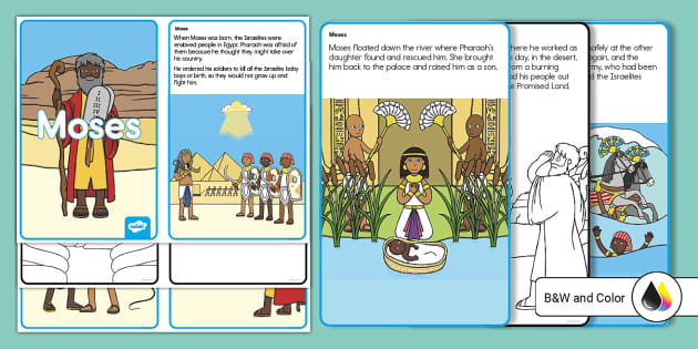 Moses Story Sequencing Activity