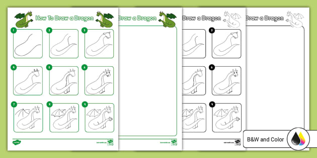 How To Draw a Dragon Activity