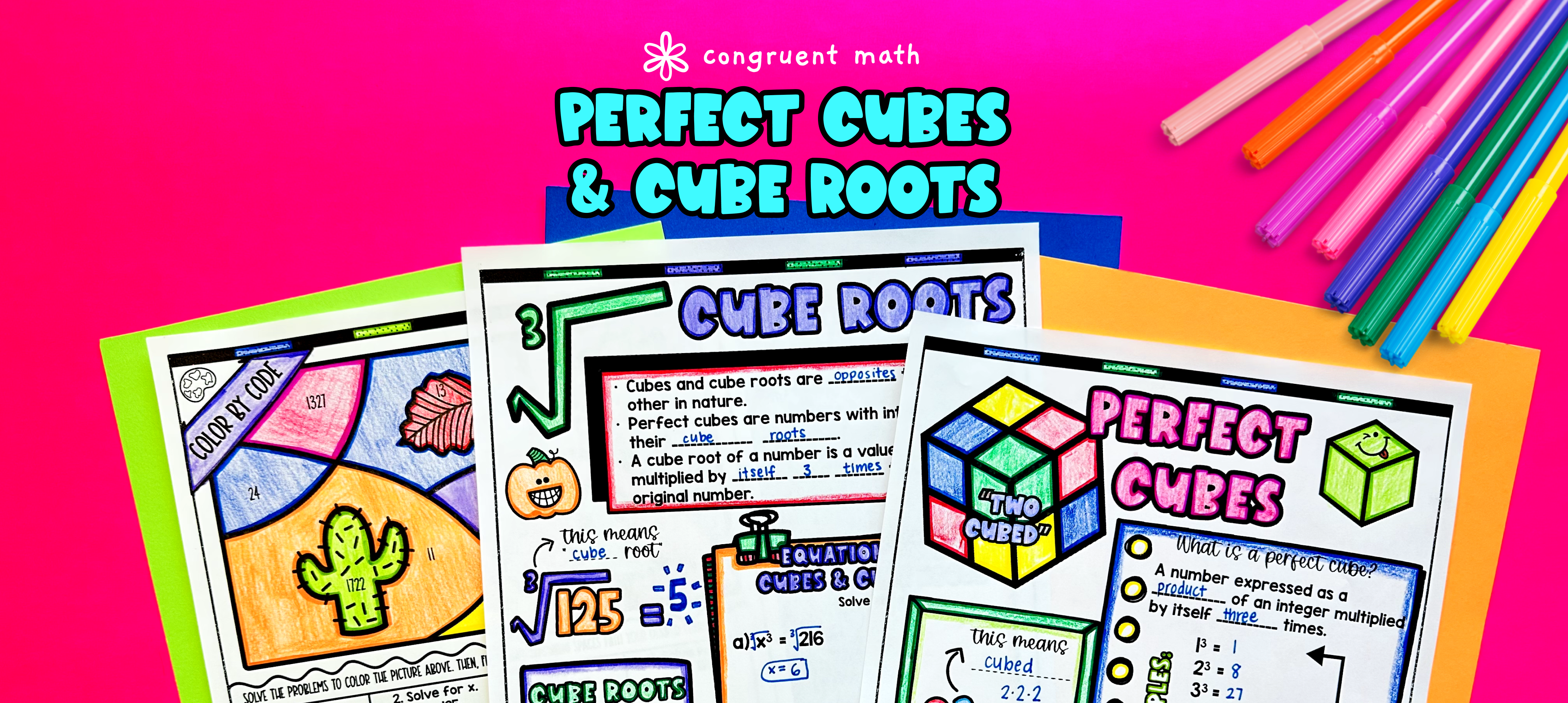 Cube Roots & Perfect Cubes Lesson Plan