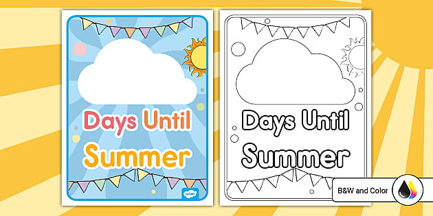 Countdown to Summer Poster