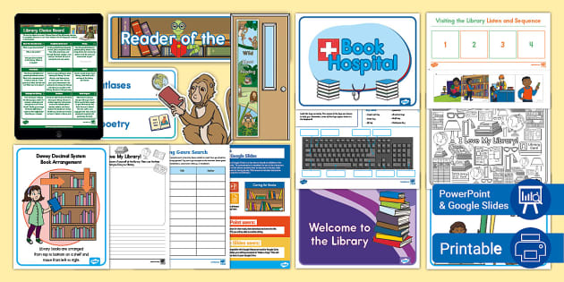 Library & Media Center Resource Pack