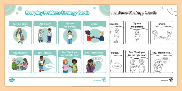 Everyday Problems Strategy Cards