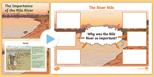 The Importance of the River Nile PowerPoint and Activity