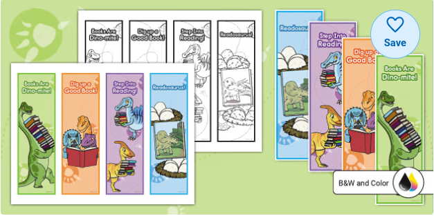 DINOvember Bookmarks