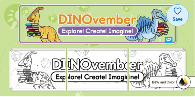 DINOvember Banner