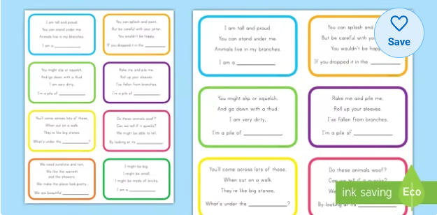 What Am I? Outdoor Nature Riddles