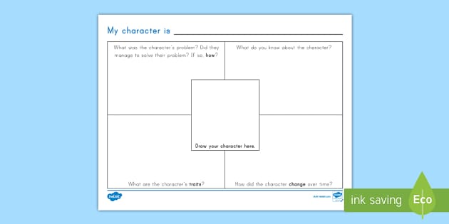 Character Description Writing Template