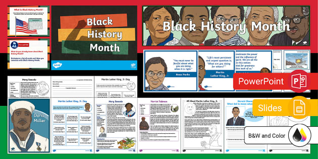 Black History Month Teaching Pack