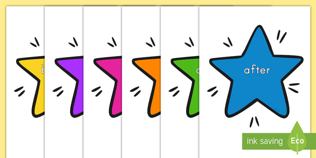 Conjunctions on Multicolored Stars Posters