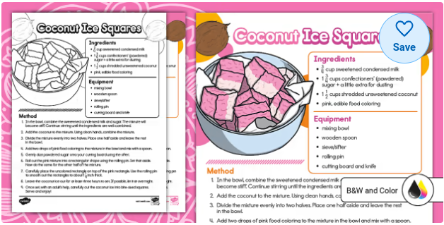 Diwali No-Bake Coconut Ice Squares Recipe