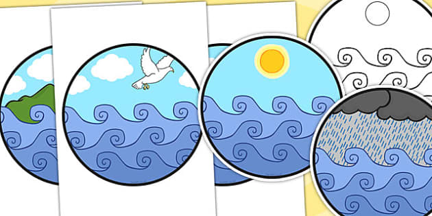 Noah's Ark Dramatic Play Cut-Outs