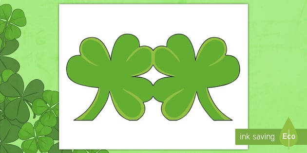 St. Patrick's Day Shamrock Card