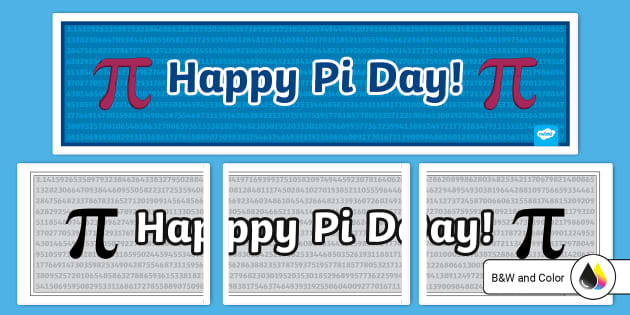 Happy Pi Day! Banner