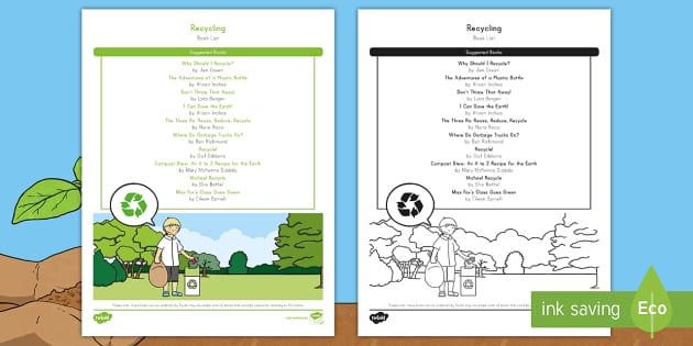 Recycling Book List