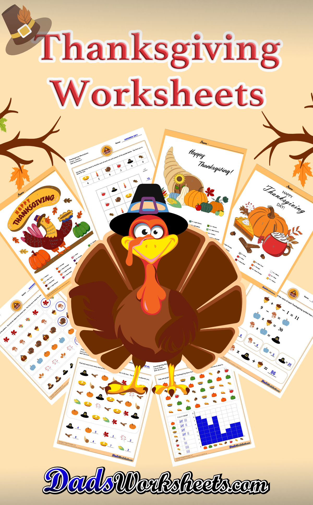 Thanksgiving Worksheets