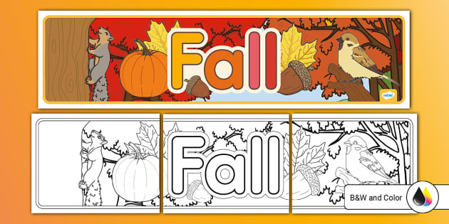 Fall Banner