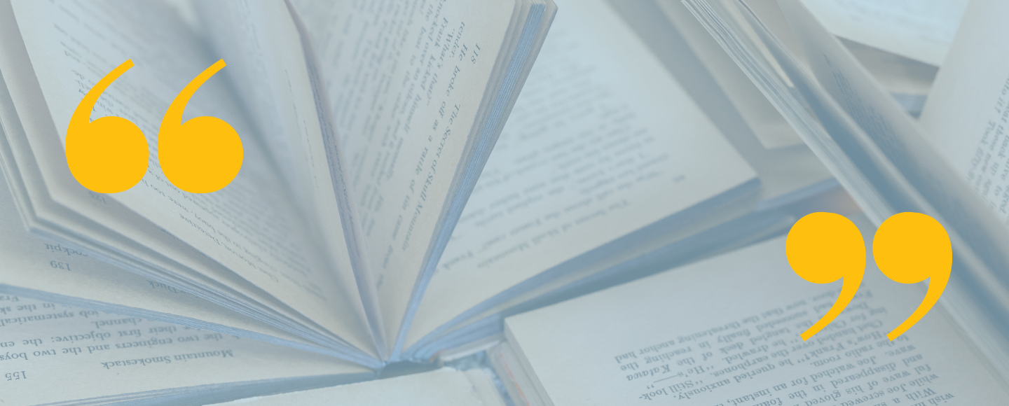 Collecting Quotes: A Year in Books