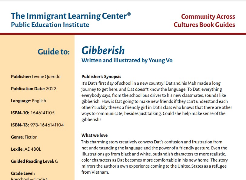 Book Guide: Gibberish