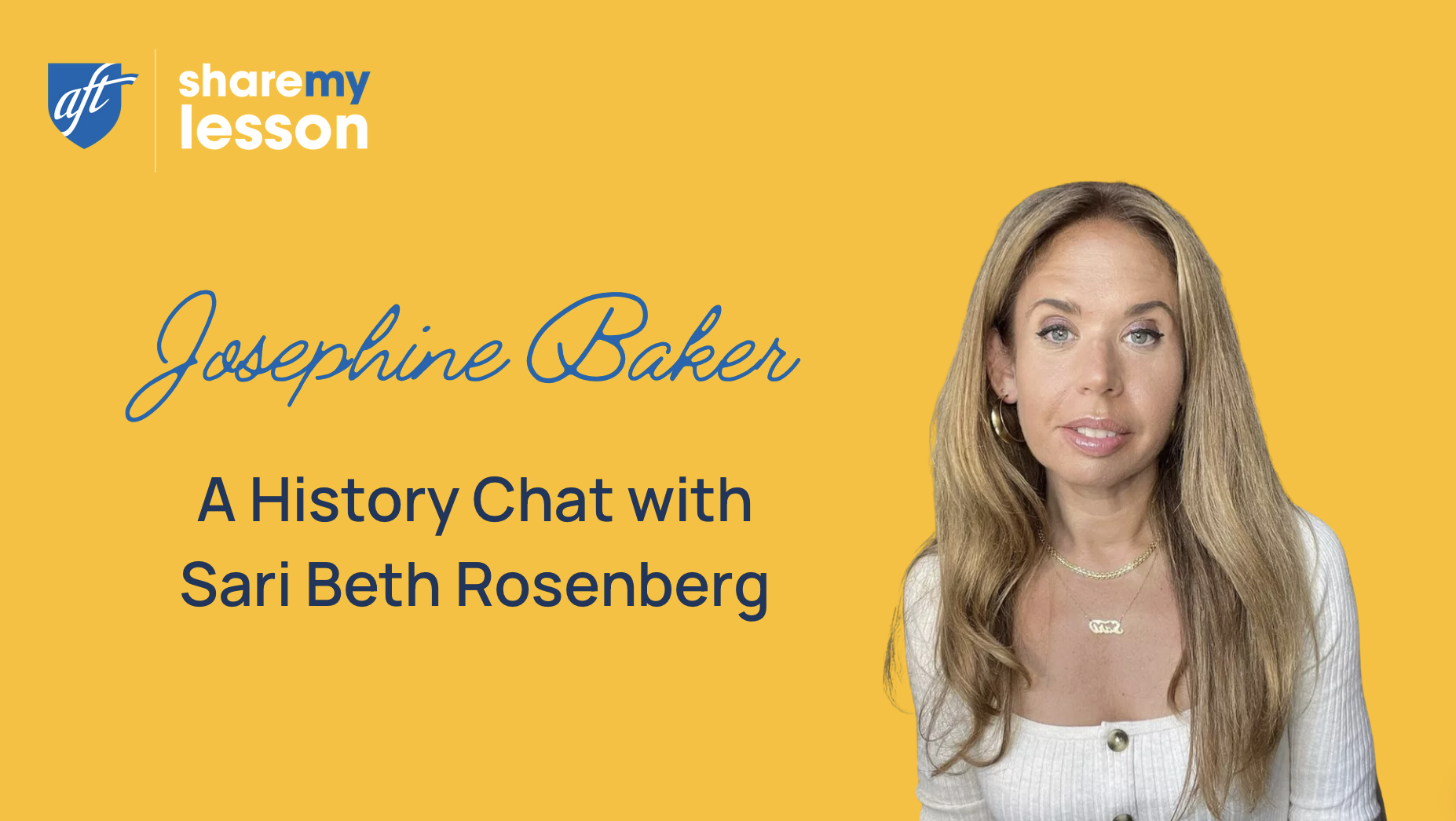 Josephine Baker: A History Chat with Sari Beth Rosenberg 