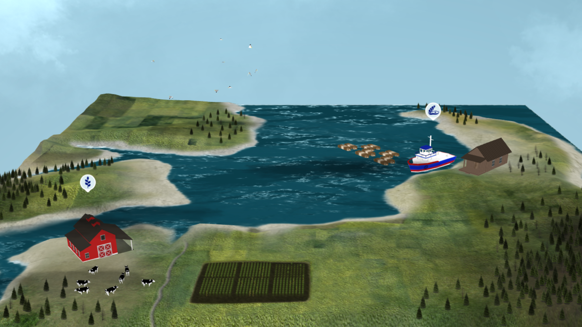 Explore ecosystem relationships through an interactive game!