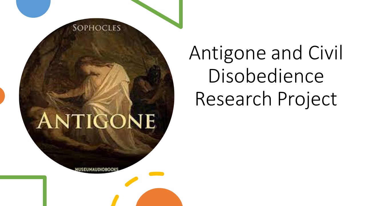 Antigone: Civil Disobediance Research Paper 