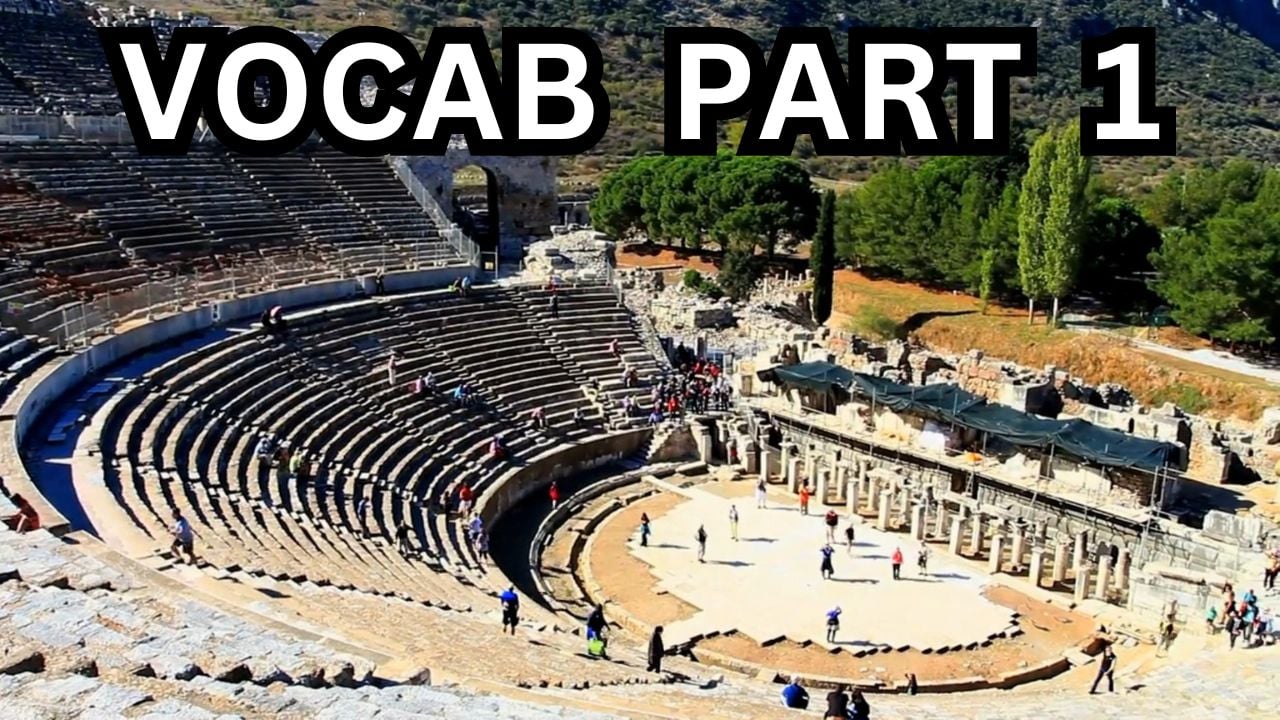 "Vocabulary Builder Part 1" Video sheet, Google Forms, Canvas & more V2