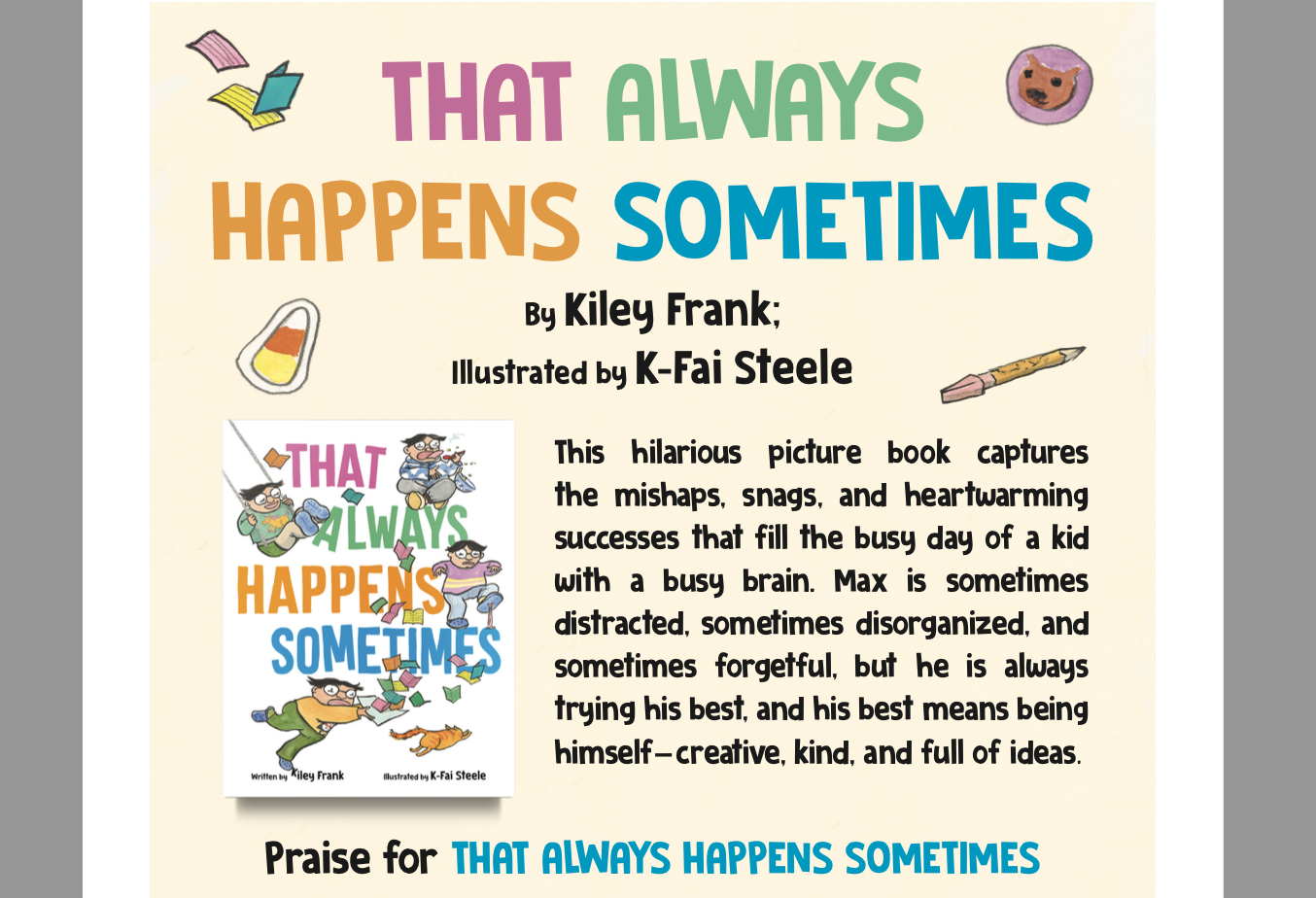 That Always Happens Sometimes Printable Activities 