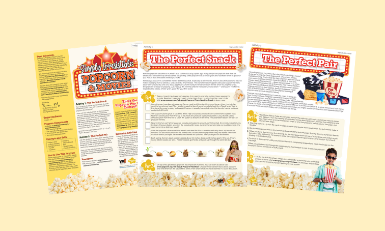 Popcorn & Movies! A Poppin' Adventure in History, Science, and Creativity