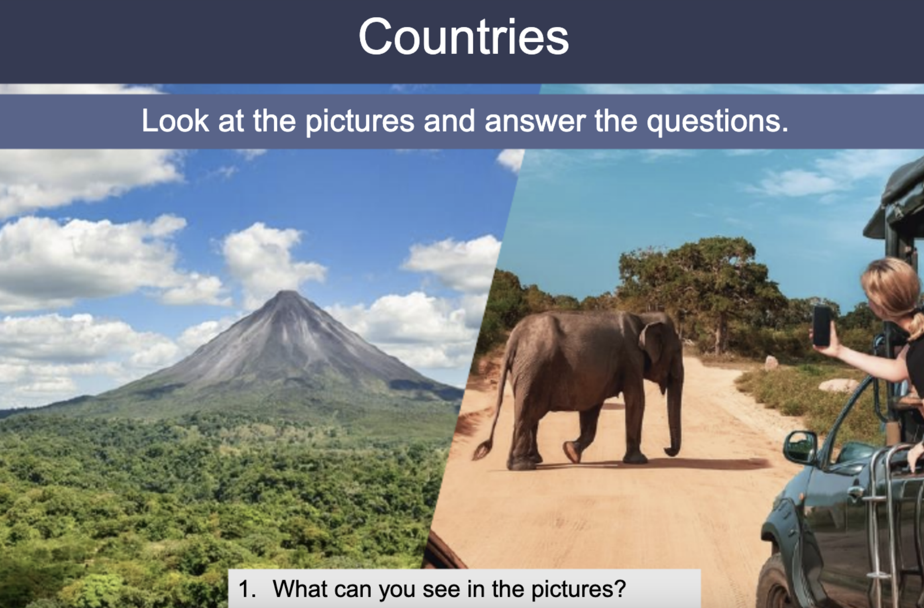 S106 Speaking for Newcomers - Countries